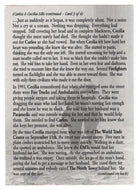 Carlos & Cecilia Lillo - Part 3 (Trading Card) Heroes of the World Trade Center Memorial - Tribute - 2002 Chestnut Publications # 185 - Mint