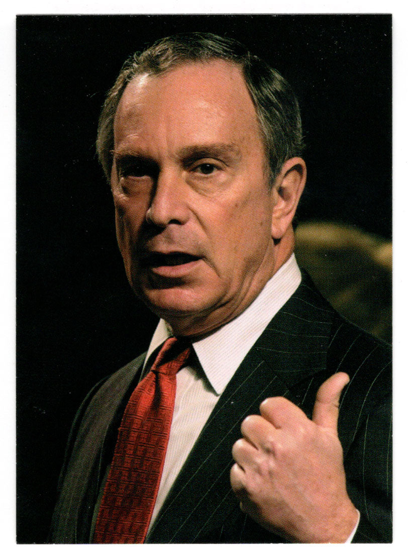 Mayor Michael Bloomberg (Trading Card) Heroes of the World Trade Center Memorial - Tribute - 2002 Chestnut Publications # 187 - Mint