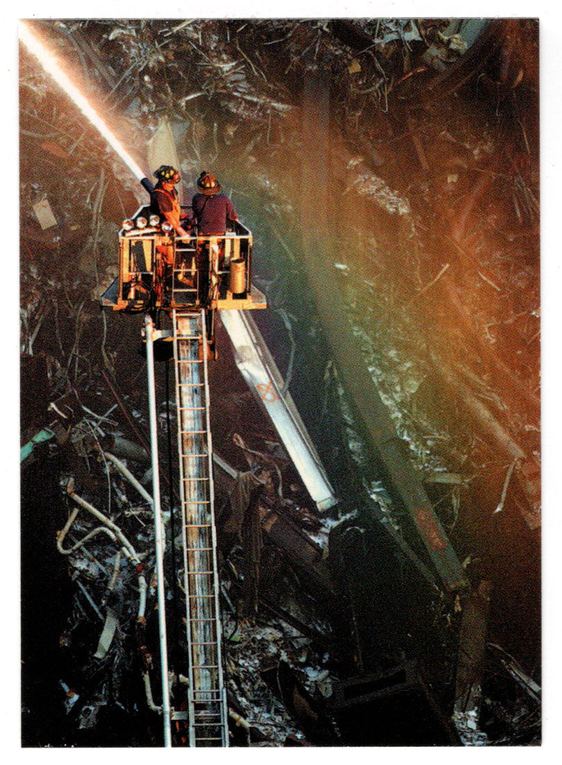Volunteer Fire Service (Trading Card) Heroes of the World Trade Center Memorial - Tribute - 2002 Chestnut Publications # 188 - Mint