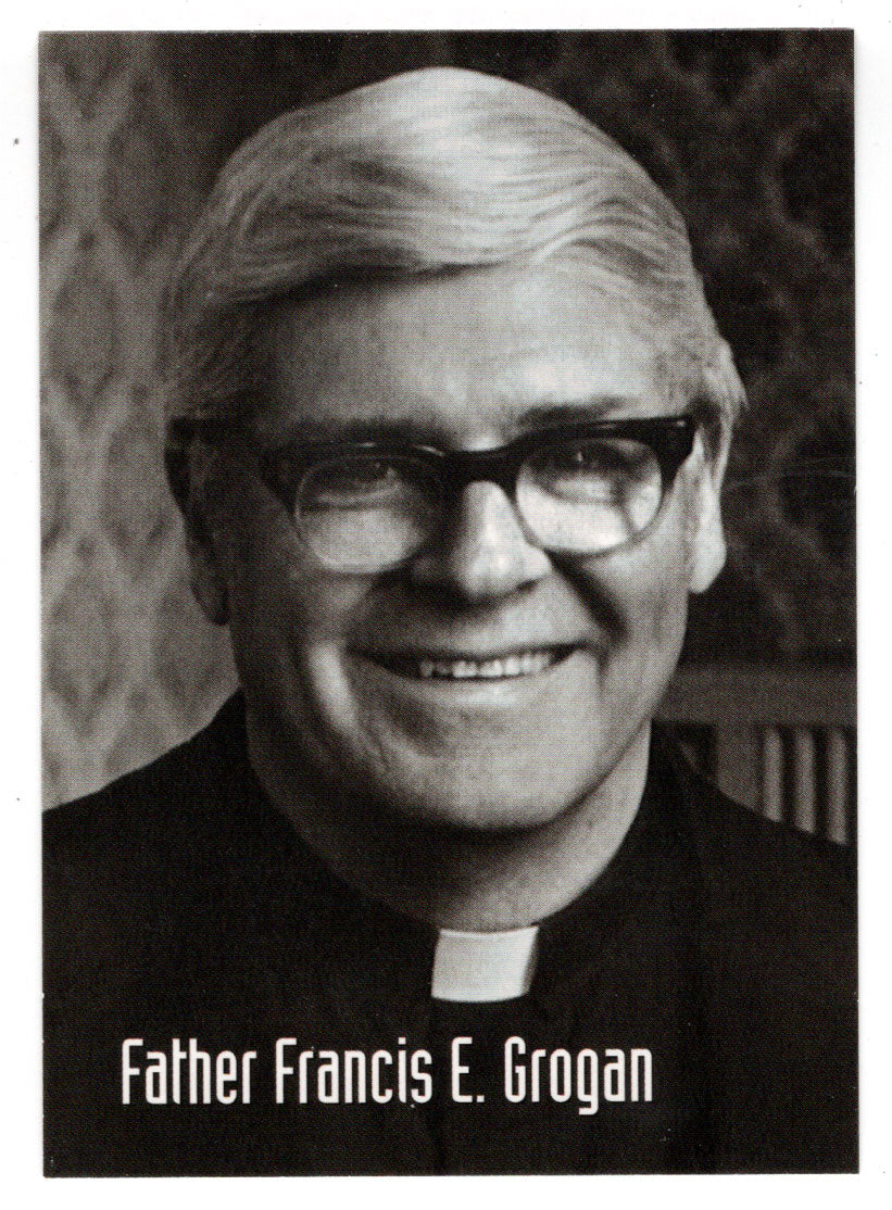 Father Francis E. Grogan (Trading Card) Heroes of the World Trade Center Memorial - Tribute - 2002 Chestnut Publications # 193 - Mint