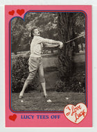 Lucy Tees Off (Trading Card) I Love Lucy - 1991 Pacafic # 55 Mint