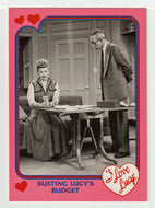 Busting Lucy's Budget (Trading Card) I Love Lucy - 1991 Pacafic # 58 Mint