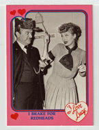 I Brake for Redheads (Trading Card) I Love Lucy - 1991 Pacafic # 72 Mint
