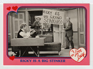 Ricky Is a Big Stinker (Trading Card) I Love Lucy - 1991 Pacafic # 76 Mint
