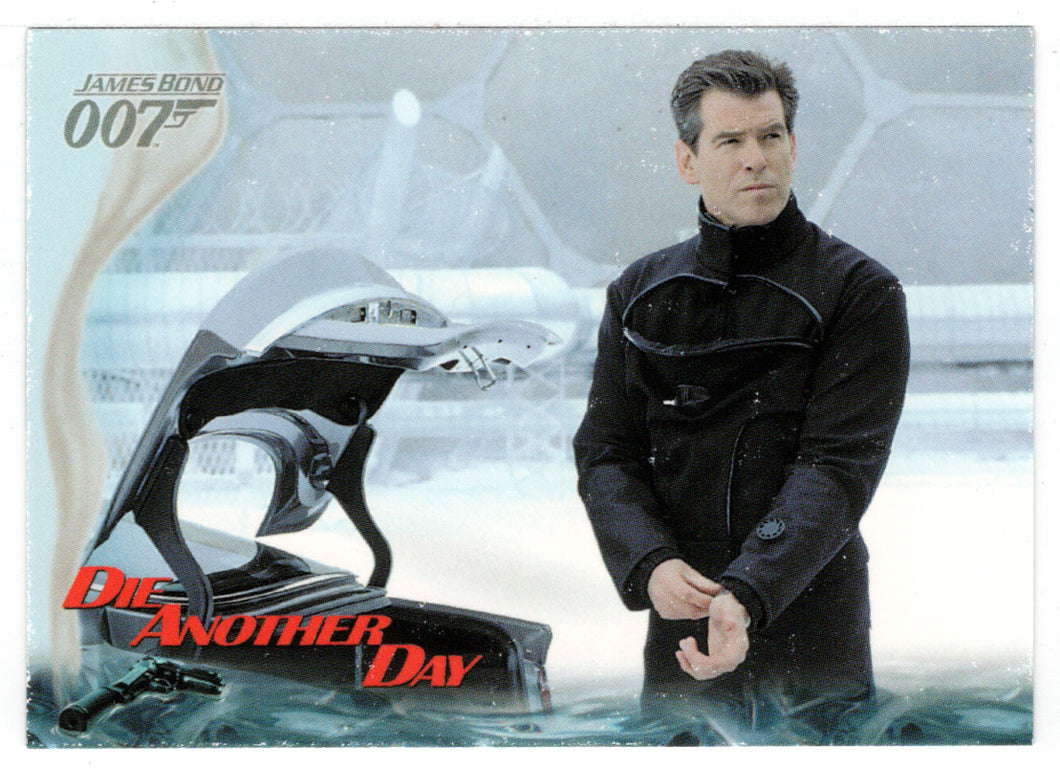 James Bond uses All his Vest and Varied Resources (Trading Card) James Bond - Die Another Day - 2002 Rittenhouse Archives # 45 - Mint
