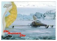 007 uses his Sonic Ring to Collapse a Floor (Trading Card) James Bond - Die Another Day - 2002 Rittenhouse Archives # 46 - Mint