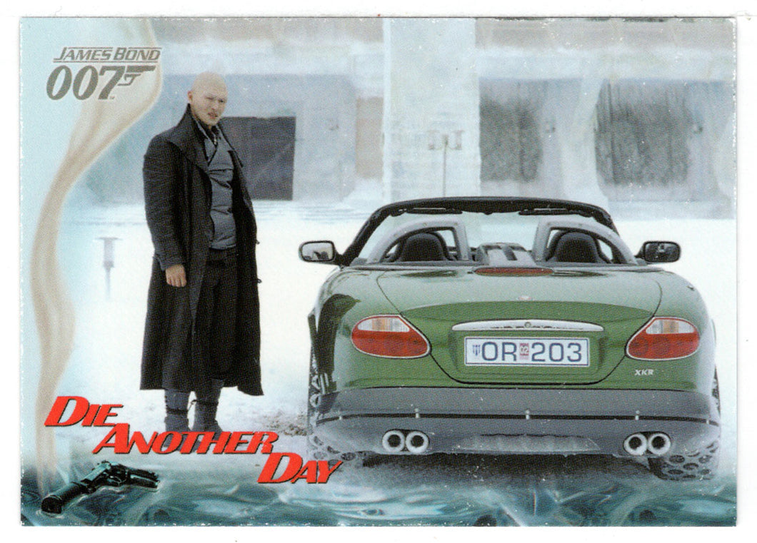 Zao has his Own Suped-up, High-tech Car (Trading Card) James Bond - Die Another Day - 2002 Rittenhouse Archives # 50 - Mint