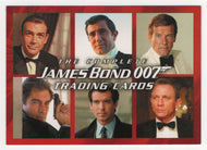 James Bond - 'Complete' - Promo - Six James Bond (Trading Card) 2007 Rittenhouse Archives # P2 - Mint