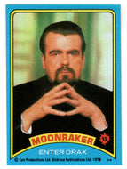 Enter Drax (Trading Card) James Bond - Moonraker - 1979 Topps # 12 - Mint