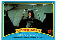 Deadly Device (Trading Card) James Bond - Moonraker - 1979 Topps # 17 - Mint