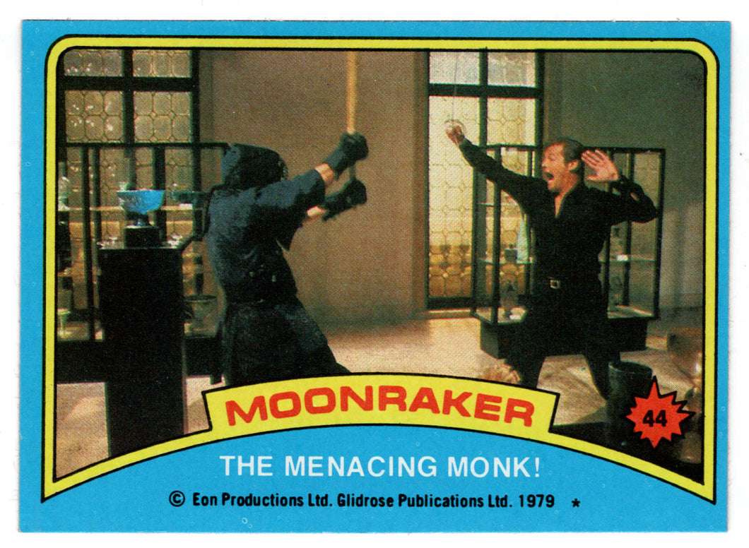 The Menacing Monk (Trading Card) James Bond - Moonraker - 1979 Topps # 44 - Mint