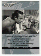 Tatiana Romanova - Fom Russia with Love (Trading Card) James Bond - The Quotable - 2004 Rittenhouse Archives # 15 - Mint