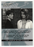 Moneypenny - The World is Not Enough (Trading Card) James Bond - The Quotable - 2004 Rittenhouse Archives # 26 - Mint