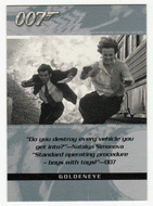 Natalya Simonova - GoldenEye (Trading Card) James Bond - The Quotable - 2004 Rittenhouse Archives # 85 - Mint