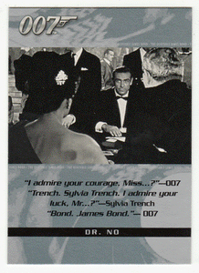 Sylvia Trench - Dr. No (Trading Card) James Bond - The Quotable - 2004 Rittenhouse Archives # 93 - Mint
