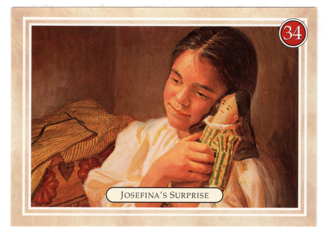 Josefina - Surprise - Nina - American Girl (Trading Card) # 34 - 1994 Pleasant Company - Mint