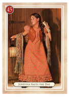 Josefina - Saves the Day - American Traders - American Girl (Trading Card) # 45 - 1994 Pleasant Company - Mint