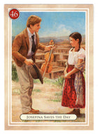 Josefina - Saves the Day - Americano - American Girl (Trading Card) # 46 - 1994 Pleasant Company - Mint