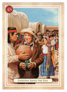 Josefina - Saves the Day - The Plaza - American Girl (Trading Card) # 48 - 1994 Pleasant Company - Mint