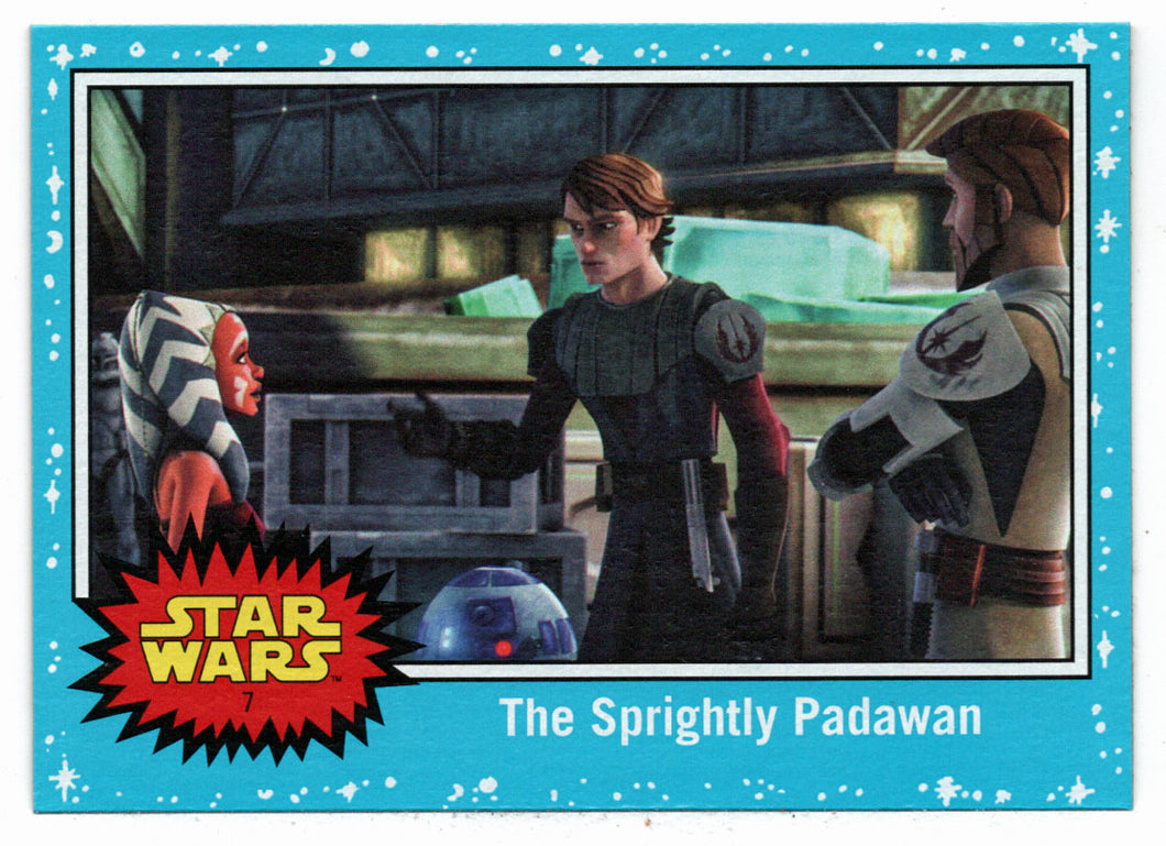 The Sprightly Padawan (Trading Card) - Star Wars - Journey to the Last Jedi - 2017 Topps # 7 - Mint