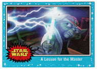 A Lesson for The Master (Trading Card) - Star Wars - Journey to the Last Jedi - 2017 Topps # 11 - Mint