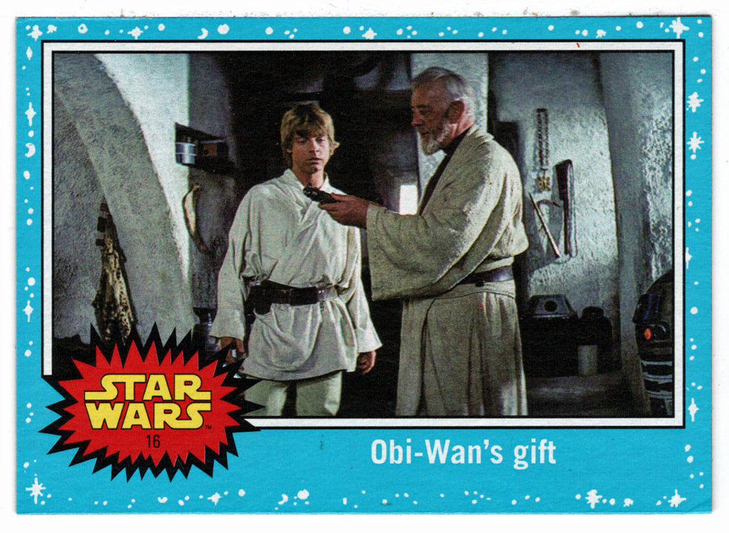 OBI-Wan's Gift (Trading Card) - Star Wars - Journey to the Last Jedi - 2017 Topps # 16 - Mint