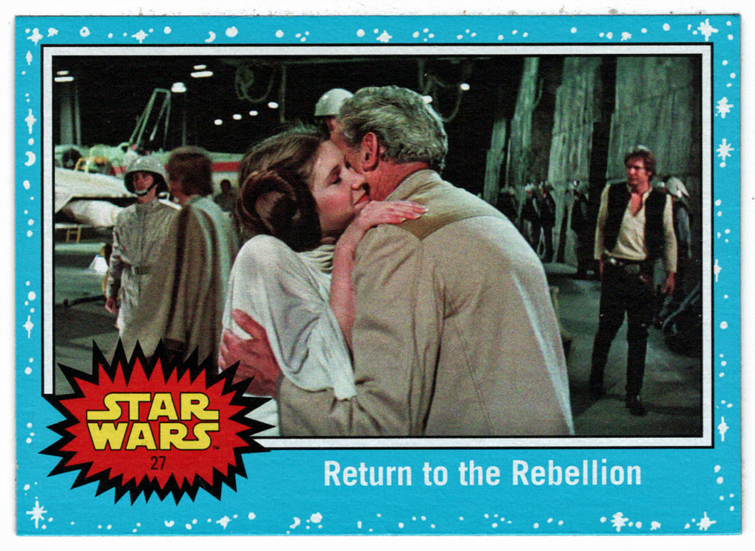 Return to The Rebellion (Trading Card) - Star Wars - Journey to the Last Jedi - 2017 Topps # 27 - Mint