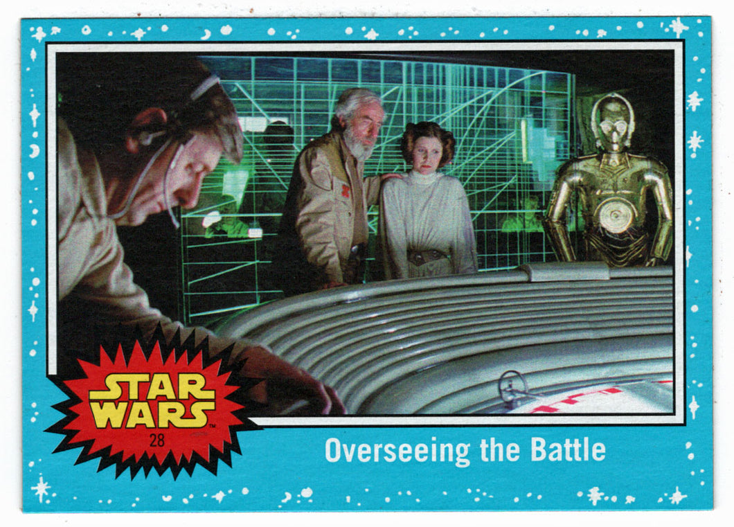 Overseeing The Battle (Trading Card) - Star Wars - Journey to the Last Jedi - 2017 Topps # 28 - Mint