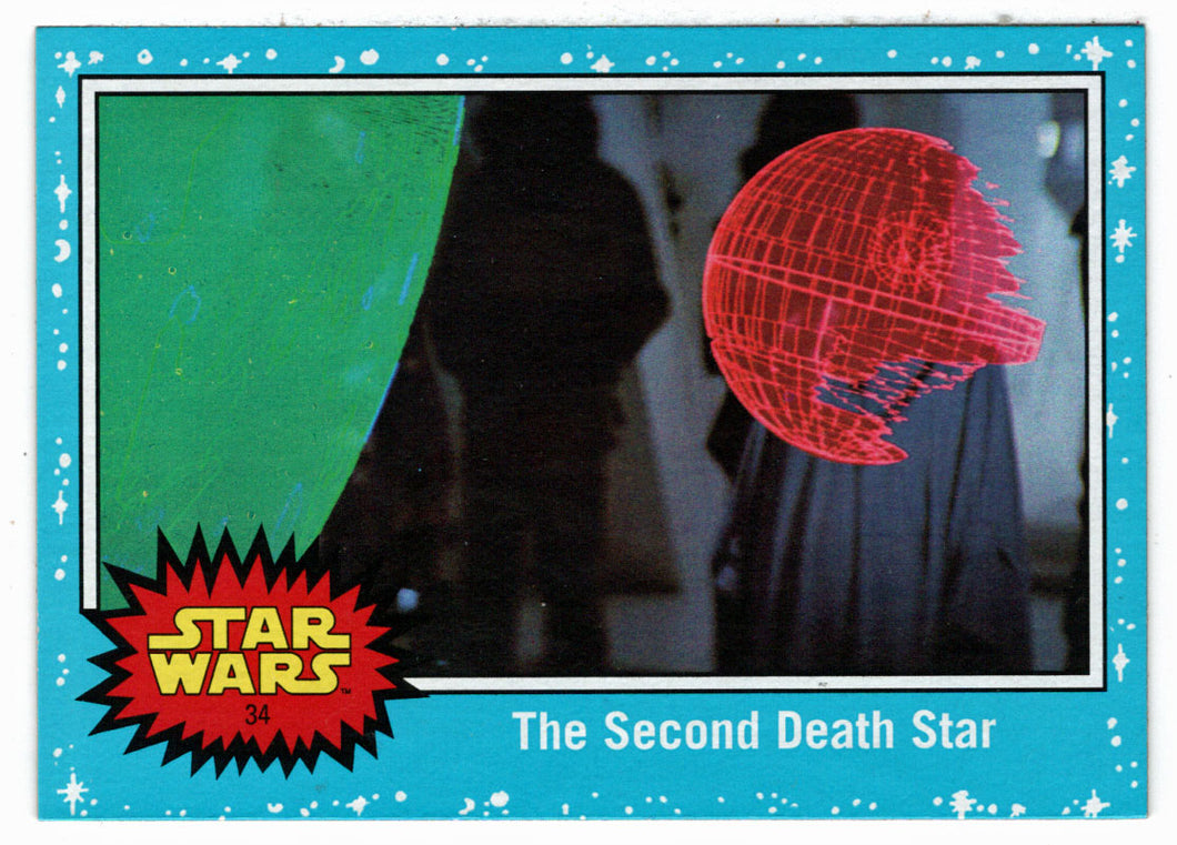 The Second Death Star (Trading Card) - Star Wars - Journey to the Last Jedi - 2017 Topps # 34 - Mint