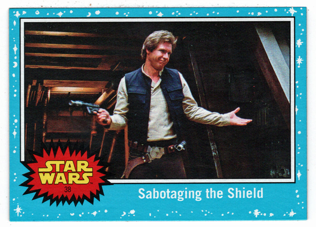 Sabotaging The Shield (Trading Card) - Star Wars - Journey to the Last Jedi - 2017 Topps # 38 - Mint