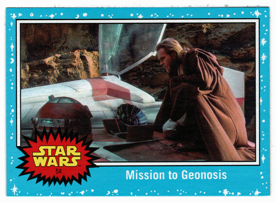 Mission to Geonosis (Trading Card) - Star Wars - Journey to the Last Jedi - 2017 Topps # 54 - Mint