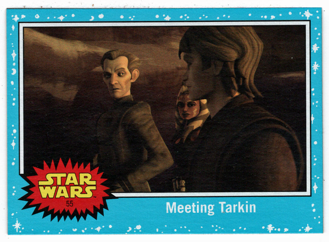 Meeting Tarkin (Trading Card) - Star Wars - Journey to the Last Jedi - 2017 Topps # 55 - Mint