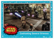 Confronting General Grievous (Trading Card) - Star Wars - Journey to the Last Jedi - 2017 Topps # 58 - Mint