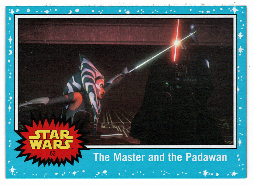 The Master and The Padawan (Trading Card) - Star Wars - Journey to the Last Jedi - 2017 Topps # 62 - Mint