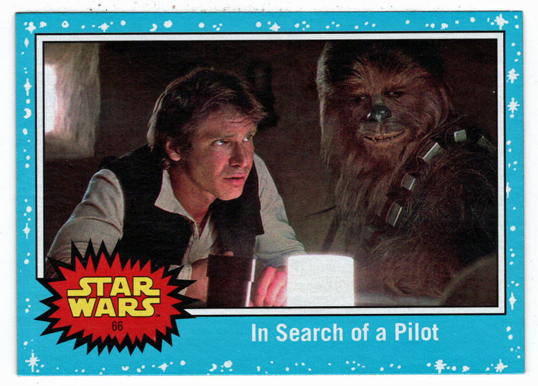 In Search of a Pilot (Trading Card) - Star Wars - Journey to the Last Jedi - 2017 Topps # 66 - Mint