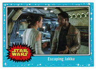 Escaping Jakku (Trading Card) - Star Wars - Journey to the Last Jedi - 2017 Topps # 75 - Mint