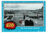 The First Order Rallies! (Trading Card) - Star Wars - Journey to the Last Jedi - 2017 Topps # 81 - Mint