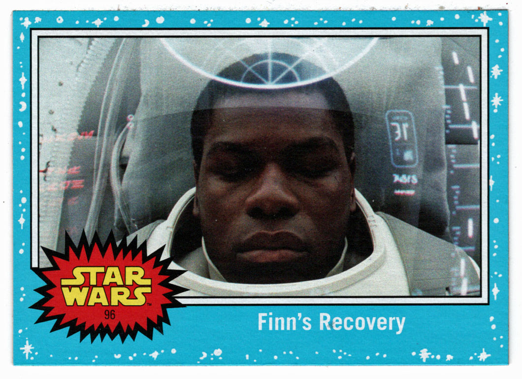 Finn's Recovery (Trading Card) - Star Wars - Journey to the Last Jedi - 2017 Topps # 96 - Mint