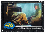Luke Skywalker's Impatience - BLACK STARFIELD (Trading Card) - Star Wars - Journey to the Last Jedi - 2017 Topps # 19 - Mint