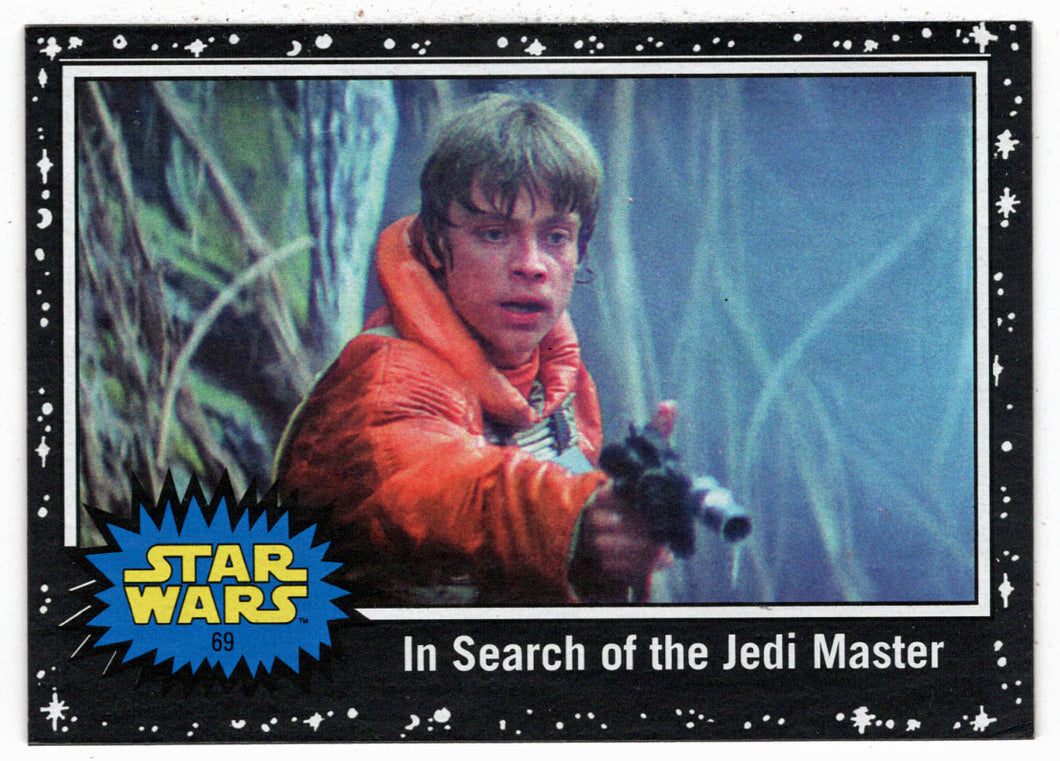 In Search of The Jedi Master - BLACK STARFIELD (Trading Card) - Star Wars - Journey to the Last Jedi - 2017 Topps # 69 - Mint