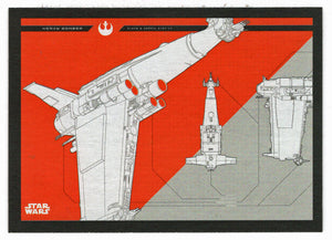Heavy Bomber - Blueprints (Trading Card) - Star Wars - Journey to the Last Jedi - 2017 Topps # 7 - Mint