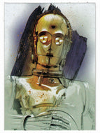C-3PO - Characters (Trading Card) - Star Wars - Journey to the Last Jedi - 2017 Topps # 8 - Mint