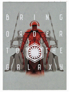 Bring Order to The Galaxy - Darkness Rises (Trading Card) - Star Wars - Journey to the Last Jedi - 2017 Topps # 2 - Mint