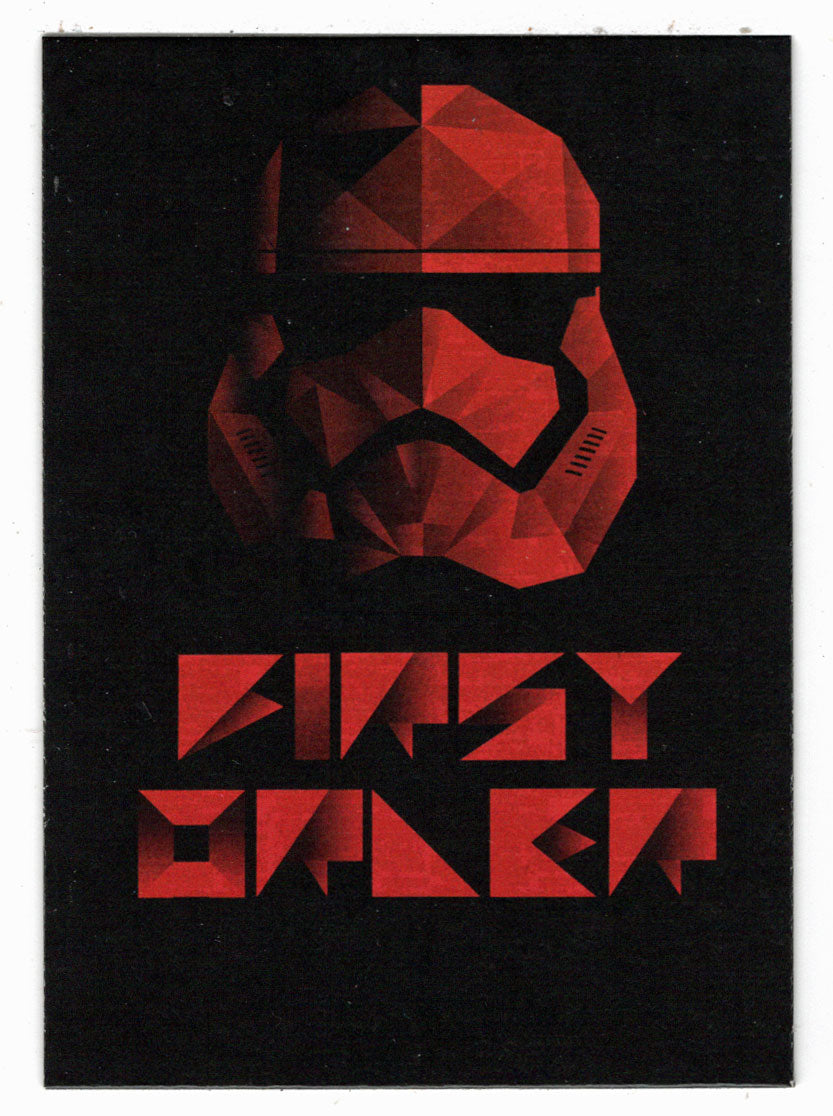 First Order Stormtrooper - Darkness Rises (Trading Card) - Star Wars - Journey to the Last Jedi - 2017 Topps # 4 - Mint