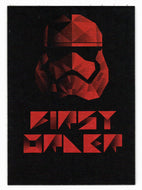 First Order Stormtrooper - Darkness Rises (Trading Card) - Star Wars - Journey to the Last Jedi - 2017 Topps # 4 - Mint