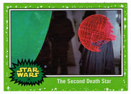 The Second Death Star - GREEN STARFIELD (Trading Card) - Star Wars - Journey to the Last Jedi - 2017 Topps # 34 - Mint