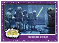 Younglings on Ilum - PURPLE (Trading Card) - Star Wars - Journey to the Last Jedi - 2017 Topps # 10 - Mint