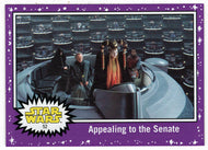 Appealing to The Senate - PURPLE (Trading Card) - Star Wars - Journey to the Last Jedi - 2017 Topps # 52 - Mint