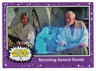 Recruiting General Kenobi - PURPLE (Trading Card) - Star Wars - Journey to the Last Jedi - 2017 Topps # 65 - Mint