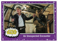 An Unexpected Encounter - PURPLE (Trading Card) - Star Wars - Journey to the Last Jedi - 2017 Topps # 77 - Mint